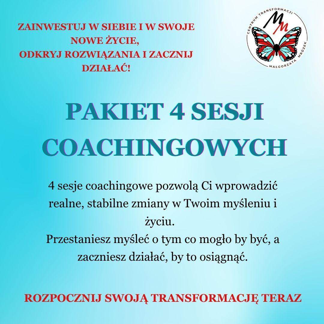 Pakiet 4 sesji coachingowych 0